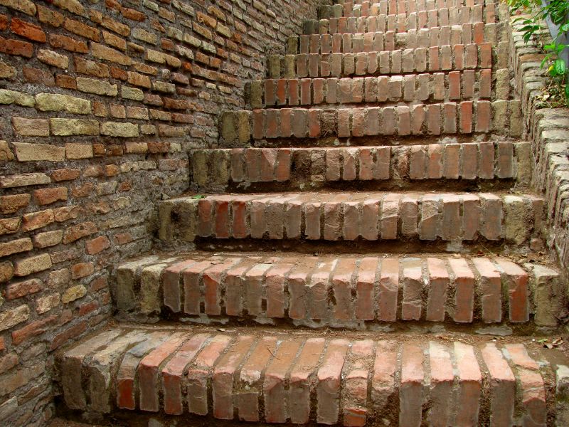 Staircase Brick Repair