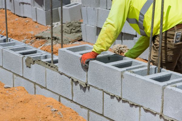 Concrete Blocks Installation in Fairfax