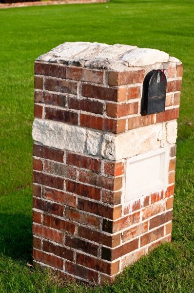 Brick Mailbox Installation in Fairfax