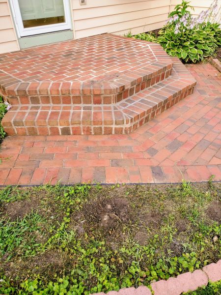Brick Stoop Repair in Fairfax