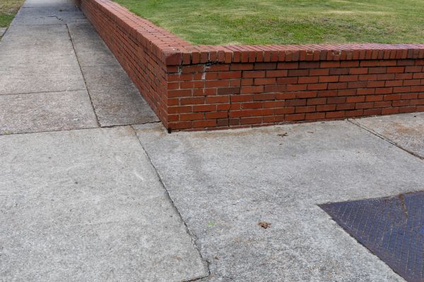 Brick Retaining Wall Repair in Fairfax